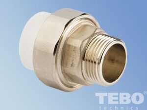 Американка ппр із зовнішьою різьбою Tebo