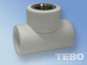 Трійник з внутрішньою різьбою Tebo