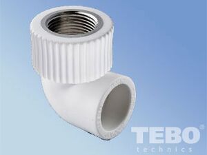 Кутник із внутрішьою різьбою Tebo