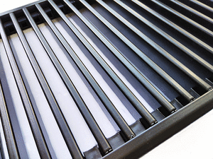 Алюмінієві решітка для конвектора Polvax Premium Графіт