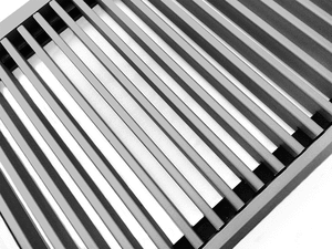 Алюмінієві решітка для конвектора Polvax Premium Сатін