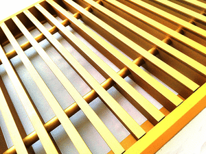 Алюмінієві решітки для конвектора Polvax Золото