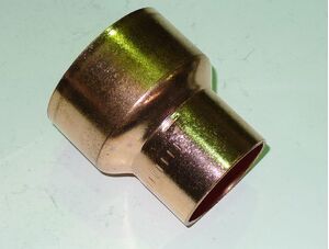 Мідний фітинг муфта редукційна IBP