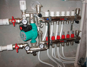 Смесительный узел теплого пола Valtec VT.COMBI