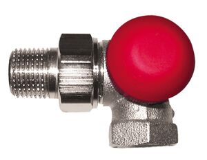 Термостатичний клапан з попереднім налаштуванням Herz -TS-90-V 1775867, Тип фітинга: Правий, зображення 2