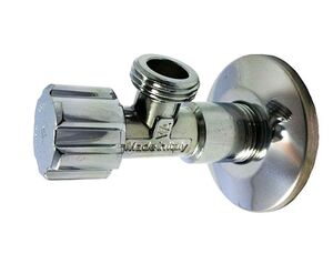 Вентильний кран із цангою для підключення сантехприладів ALBERTONI C406281