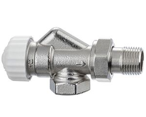 Термостатический клапан с преднастройкой Heimeier Calypso exact  осевой