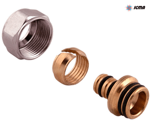 Фітинг для теплої підлоги євроконус Icma 81098