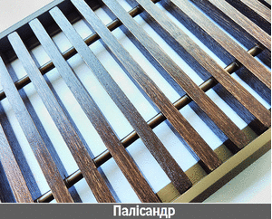 Дерев'яні решітки кольору Палісандр для конвектора Polvax