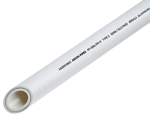 Труба з алюмінієвою фольгою PPR-AL-PPR ASCO