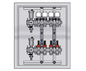 Шафа колекторна вбудована FAR FK 7150 40 у зборі