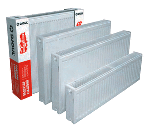 Стальные радиаторы с боковым подключением Djoul