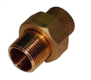 Сгон прямой п-нр, фитинг бронза IBP