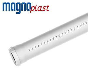 Каналізаційна труба внутрішня  Magnaplast HT, Розмір точний: 32, Довжина: 250, зображення 2
