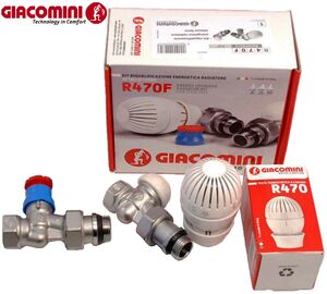 Комплект радіаторний прямий Giacomini R470FX013