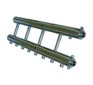 Колектор для опалення з нержавіючої сталі Valtec MK.VAR44.SS.070608