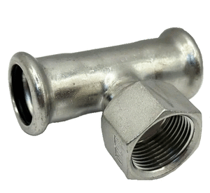 Трійник із МРВ із нержавіючої сталі Isotubi