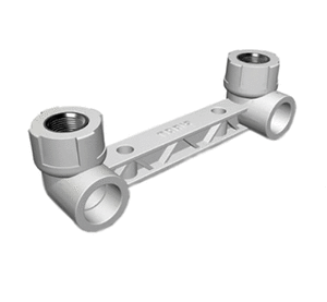 Настінна планка з водорозетками ппр Firat White