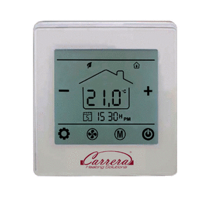 Комнатный термостат белого цвета Carrera FT-09