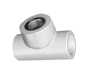 Трійник ппр із внутрішньою різьбою Firat White