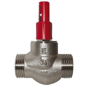 Перепускний клапан опалення прямий із зовнішнім різьбленням Herz 4004