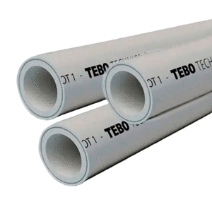 Поліпропіленова труба з алюмінієм Tebo