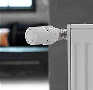 Термоголовка для радіатора у білому кольорі Danfoss RAX 013G6070