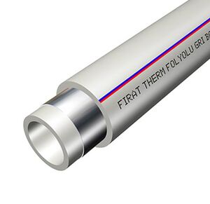 Поліпропіленова труба з алюмінієм Firat, Модифікація: Алюміній, Розмір точний: 20