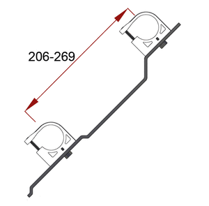 Кронштейни кріплення колекторів FAR FK 7480