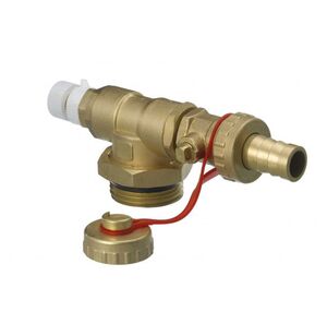 Торцева секція з ручним відвідувачем повітря Danfoss FHF-EM 088U0786