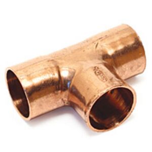 Тройник, медные фитинги IBP