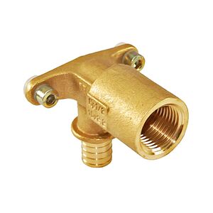 Натяжные фитинги Rehau Rautitan настенный уголок с внутренней резьбой длинный