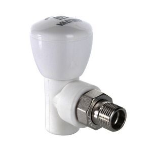 Поліпропіленовий радіаторний кран кутовий Valtec Vtp.718.V