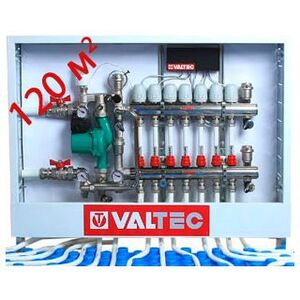 Комплект водяної теплої підлоги на 80м² – 120м² «Преміум» Valtec