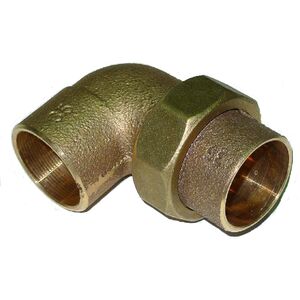 Колено разъемное фитинг бронзовый IBP