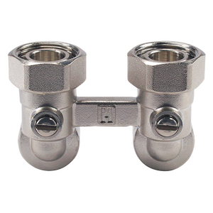 Кутовий вузол нижнього підключення радіатора Honeywell Verafix-VK V2461EX