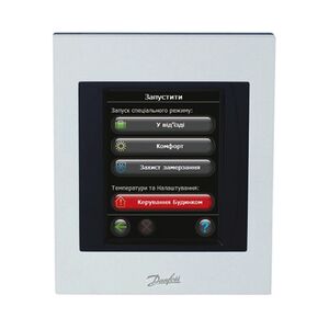 Центральна панель Danfoss Link CC для розумного опалення будинку