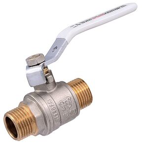 Кульовий кран зі сталевою ручкою Profactor PF FBV 321 та зовнішньой різьбою