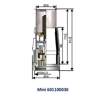 Schlosser Mini 601100030 М30х1,5