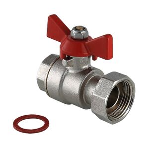 Кран кульовий для води з накидною гайкою Valtec VT.241.N