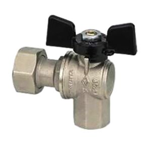 Кульовий кутовий кран з накидною гайкою Bugatti 558