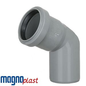 Каналізаційний фітинг кутник (коліно) 67° Magnaplast HT, Розмір точний: 32