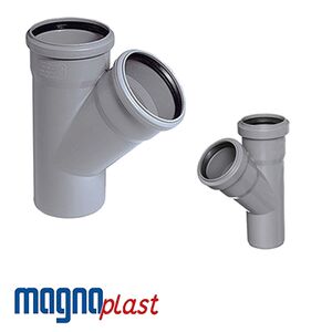 Каналізаційний фітинг трійник Magnaplast HT, Розмір точний: 32