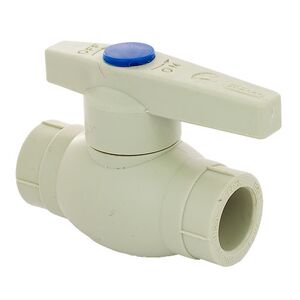 Поліпропіленовий кульовий кран для холодної води Fado PKG21