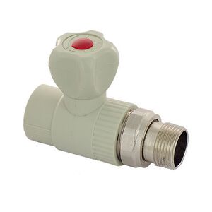 Кран ппр радіаторний прямий Fado PRK02