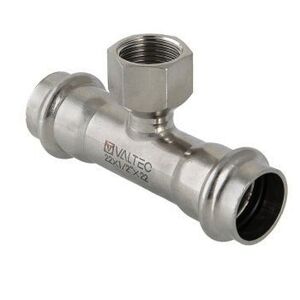 Трійник з внутрішньою різьбою з нержавіючої сталі Valtec VTi.932.I, Розмір точний: 15-1/2