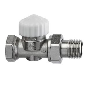 Термостатический клапан с преднастройкой Heimeier Calypso exact  прямой