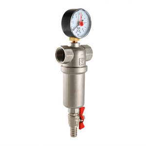Самопромивний фільтр з манометром Valtec VT.389