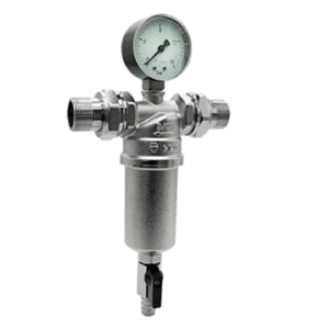 Самопромивний фільтр з манометром HLV 108389
