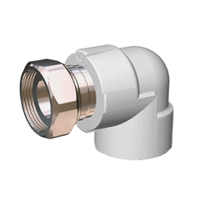 Кутник з накидною гайкою Firat White